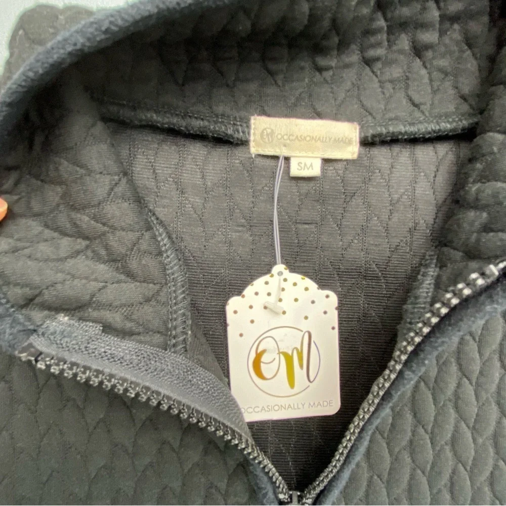 Occasionally Made zippered front